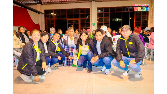 Entrega de premios, sorteo por el Día de la Madre Municipalidad Distrital de Mejía