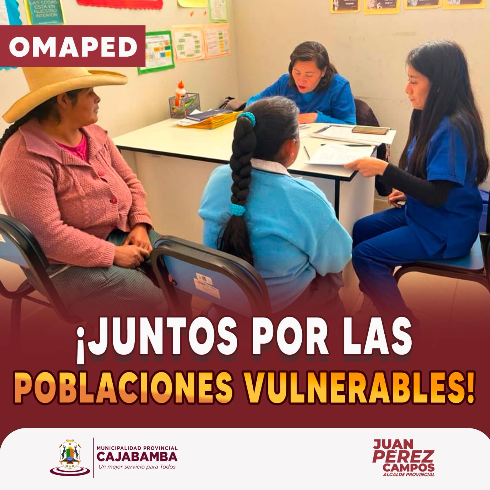 ¡Juntos por las poblaciones vulnerables!