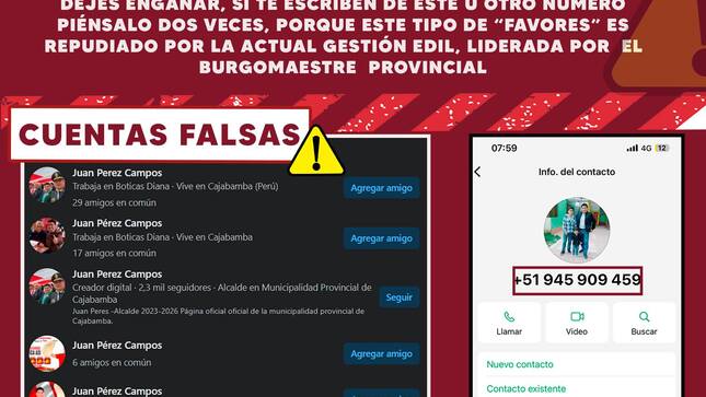 ¡Amigo cajabambino ten cuidado!