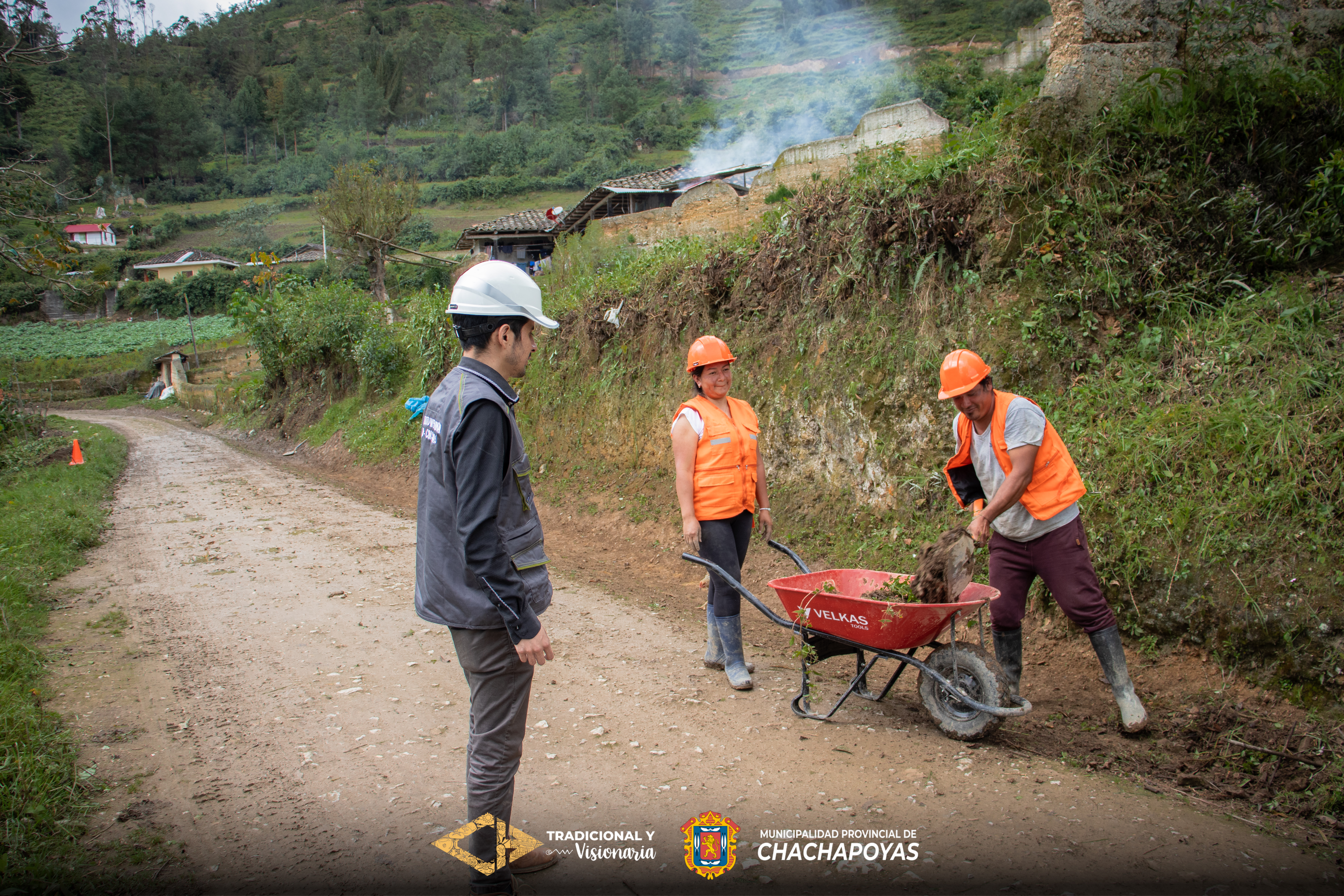 mantenimiento de caminos vecinales