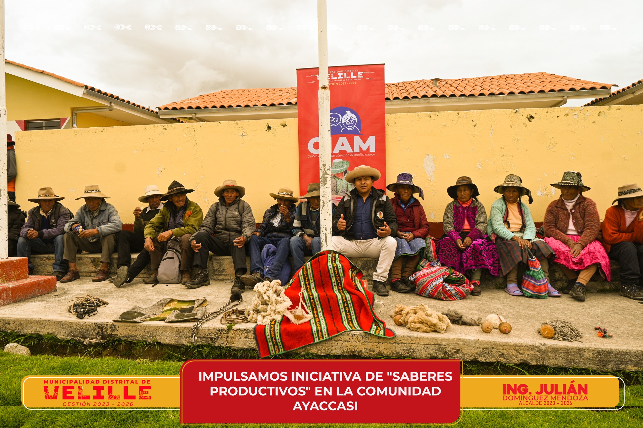Impulsamos iniciativa de "Saberes Productivos" en la Comunidad Campesina Ayaccasi 