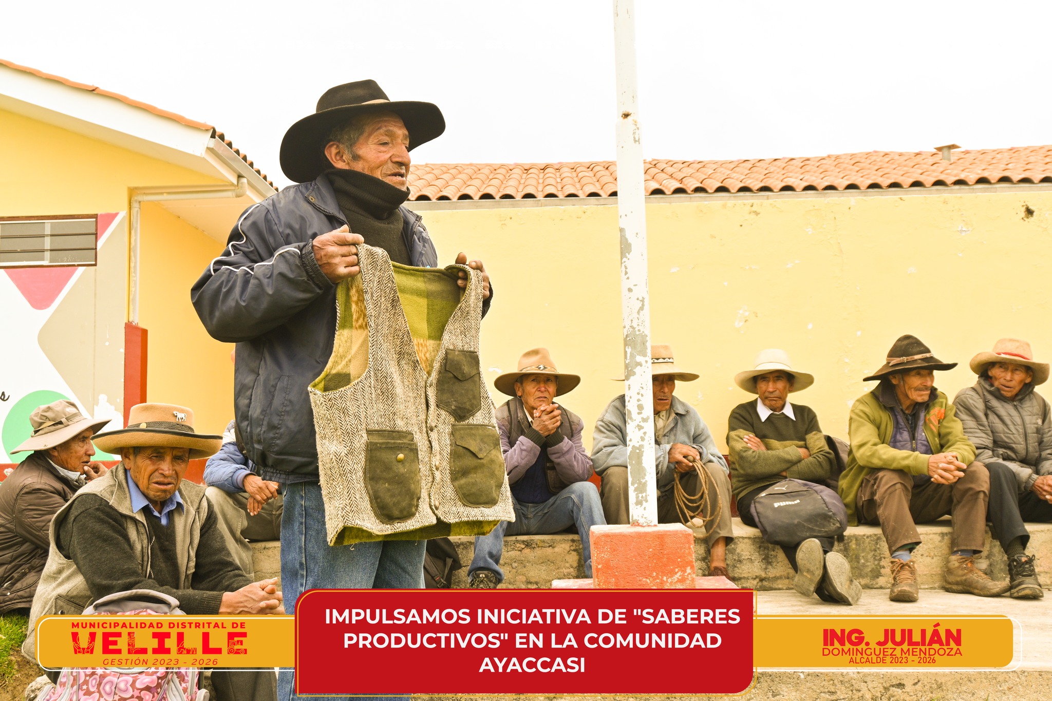 Impulsamos iniciativa de "Saberes Productivos" en la Comunidad Campesina Ayaccasi 