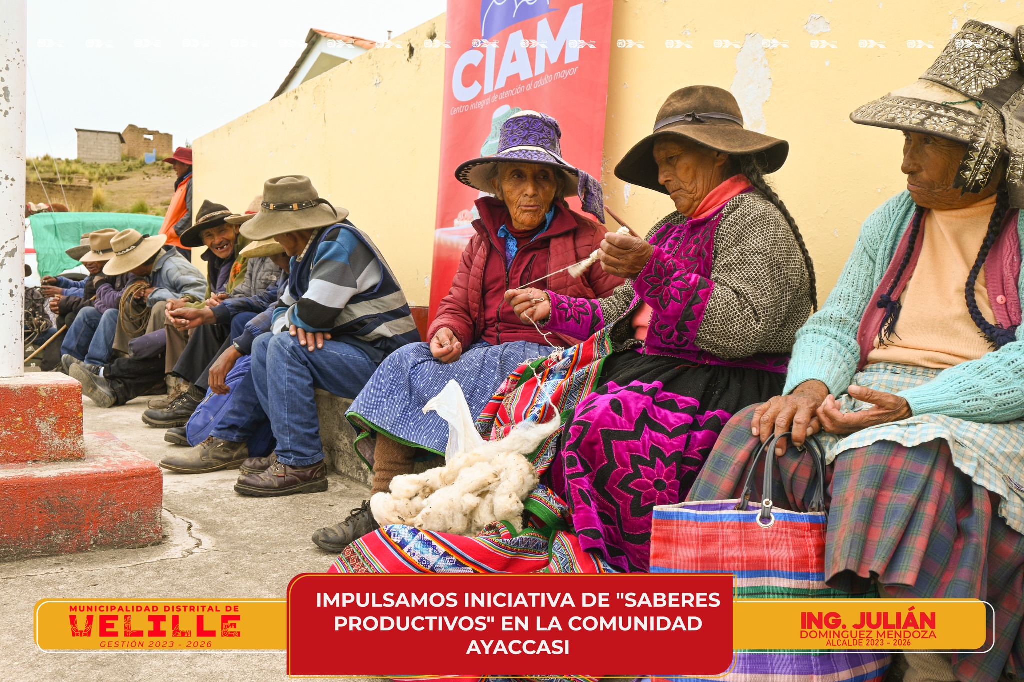 Impulsamos iniciativa de "Saberes Productivos" en la Comunidad Campesina Ayaccasi 