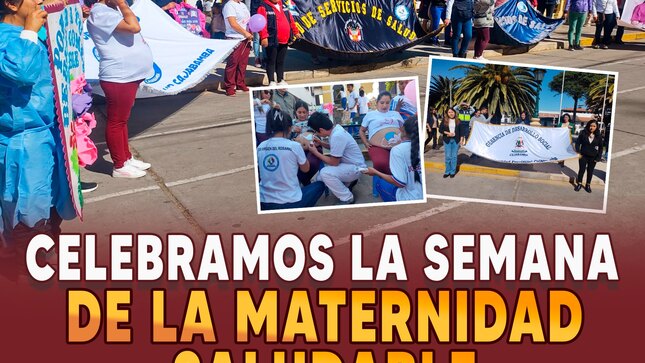 Celebramos la semana de la maternidad saludable