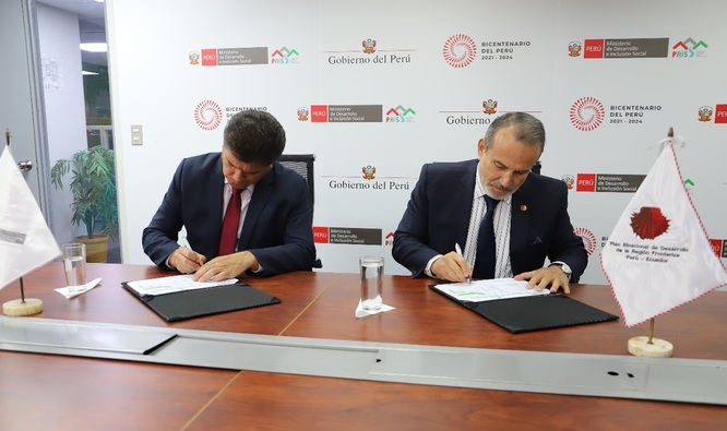 Plan Binacional Perú - Ecuador y Programa PAIS fortalecen formación técnica en la frontera