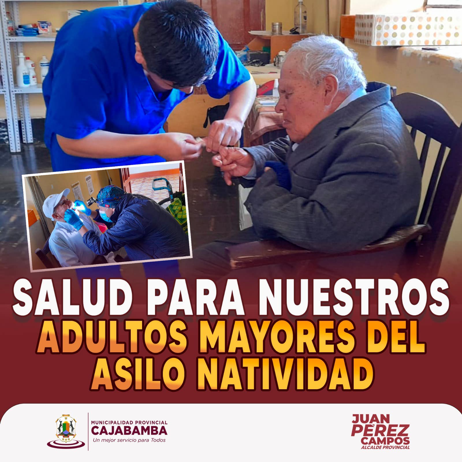 Salud para nuestros adultos mayores del asilo natividad