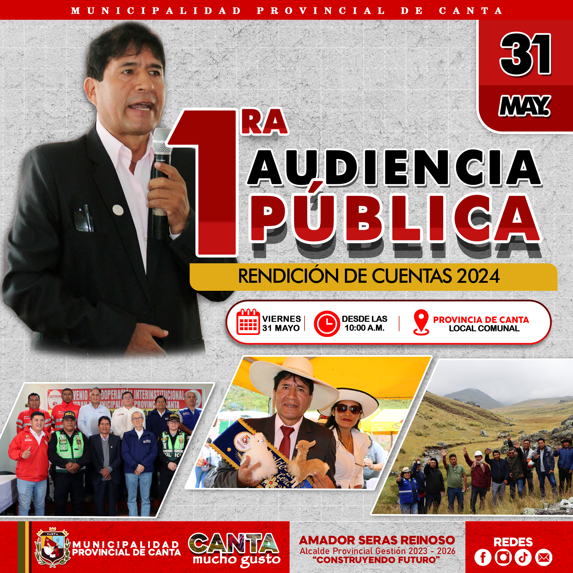 Primera Audiencia Pública - Rendición de Cuentas 2024