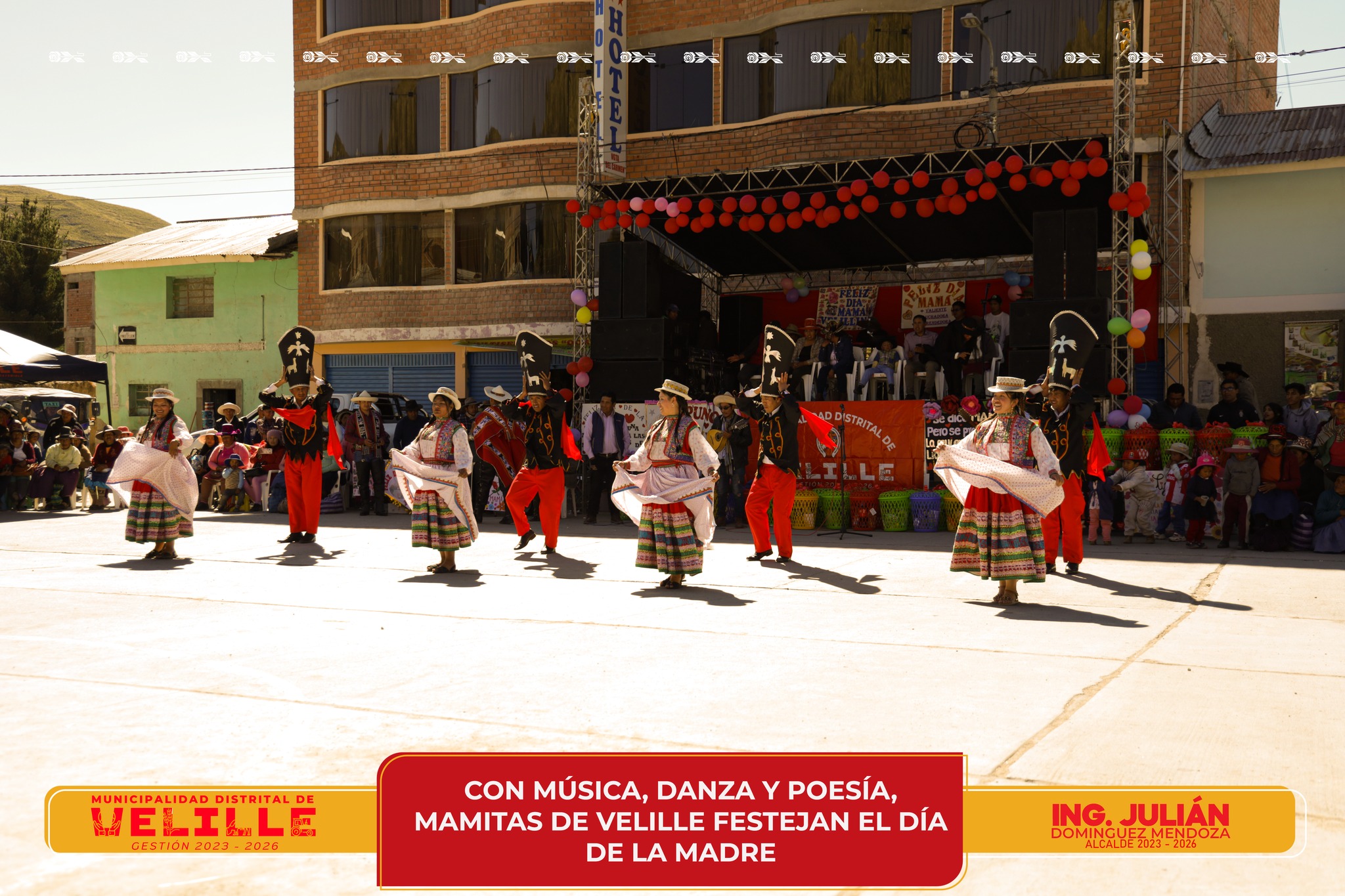 Municipalidad Distrital de Velille realiza agasajo por el Día de la Madre