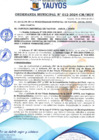 Vista preliminar de documento ORDENANZA MUNICIPAL N° 012-2024-CM-MDY 