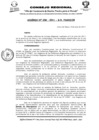 Vista preliminar de documento Acuerdo de Consejo Regional N°038-2011