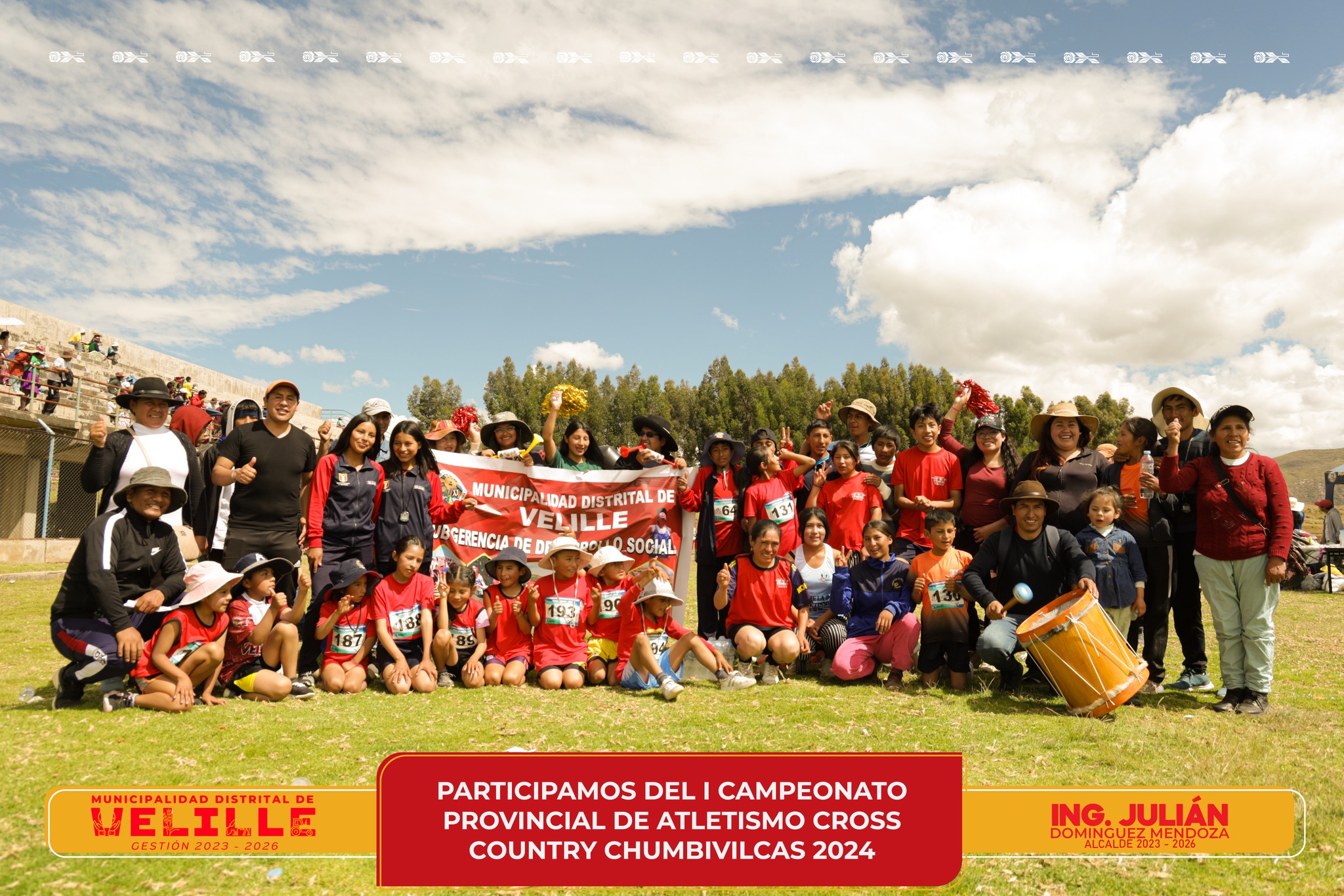 Escuela de Atletismo de Velille gana 14 medallas en el I Campeonato Provincial de Atletismo Cross Country Chumbivilcas 2024