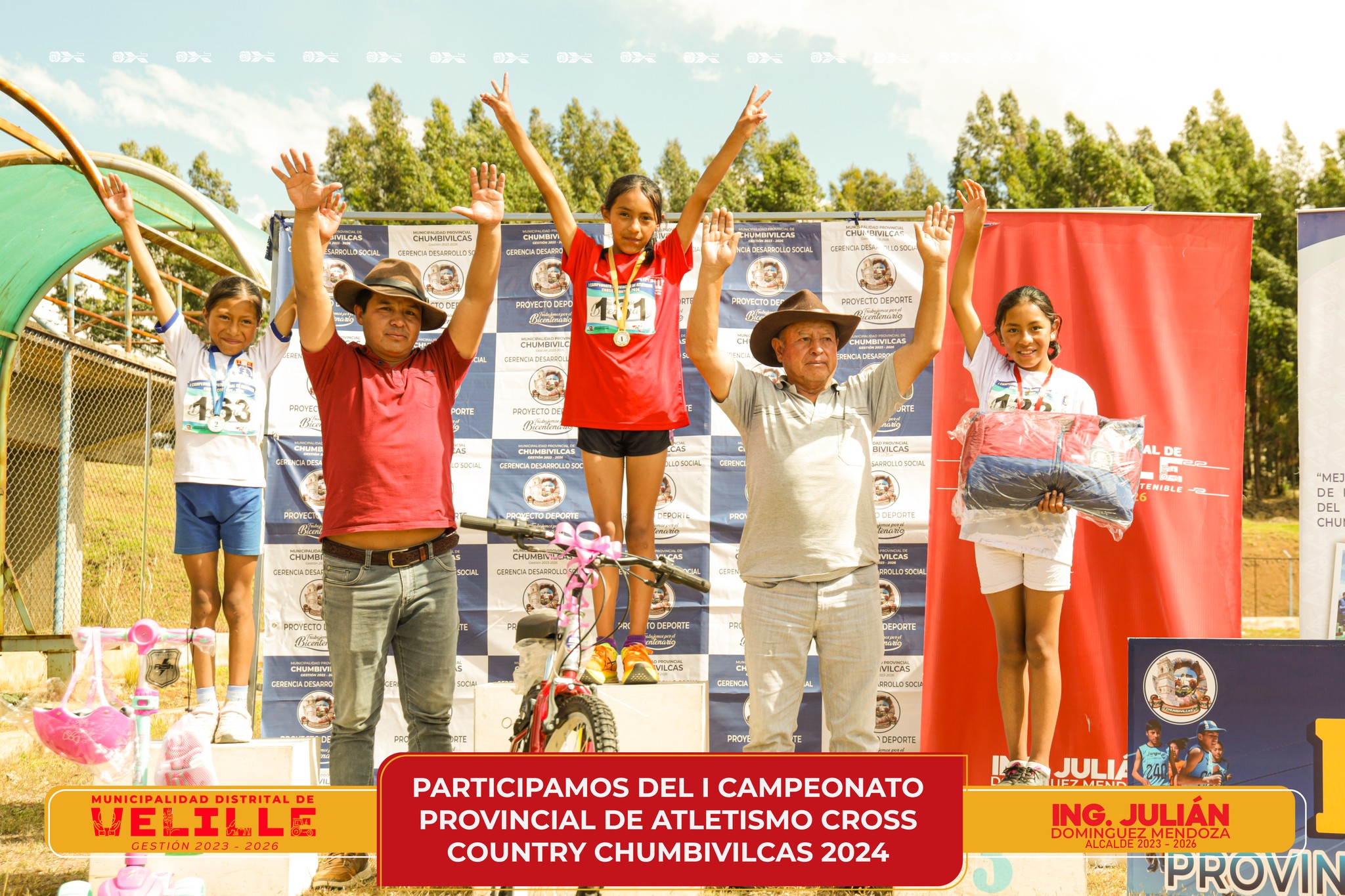 Escuela de Atletismo de Velille gana 14 medallas en el I Campeonato Provincial de Atletismo Cross Country Chumbivilcas 2024