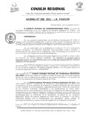 Vista preliminar de documento Acuerdo de Consejo Regional N°058-2011