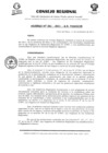 Vista preliminar de documento Acuerdo de Consejo Regional N°061-2011