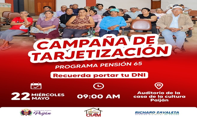 CAMPAÑA TARJETIZACIÓN