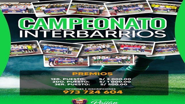 CAMPEONATO INTERBARRIOS