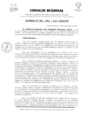 Vista preliminar de documento Acuerdo de Consejo Regional N°063-2011