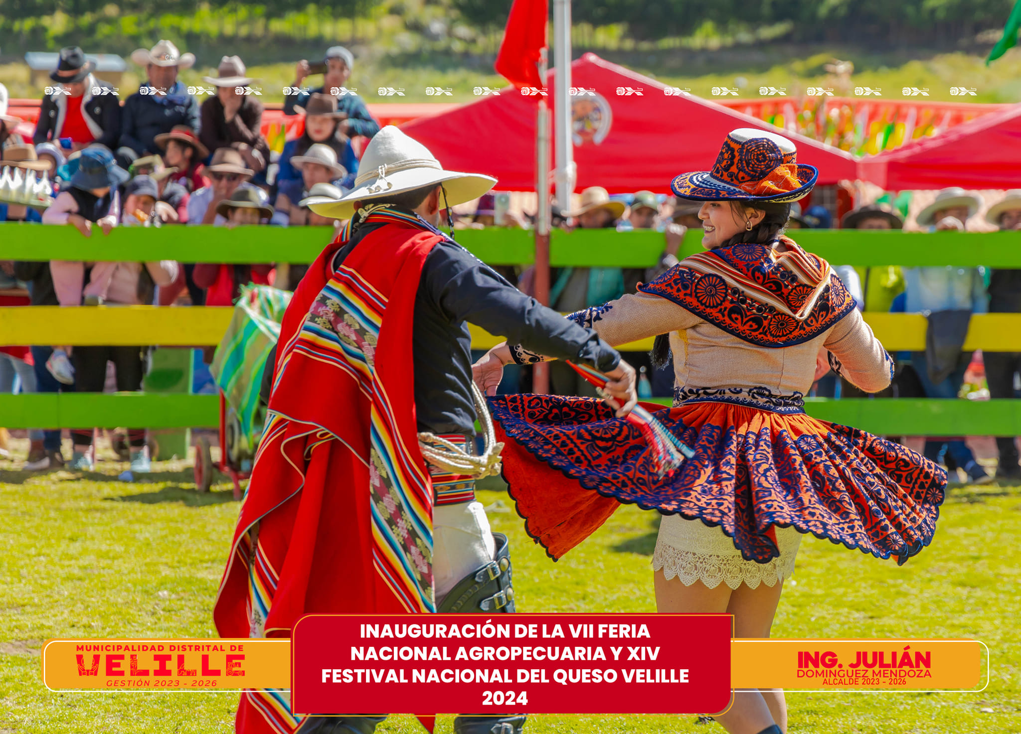 Inauguración de la VII Feria Nacional Agropecuaria y XIV Festival Nacional del Queso Velille 2024