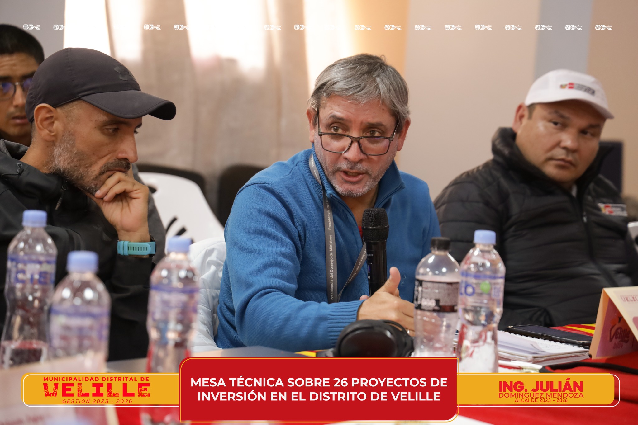 Municipalidad de Velille participa en Mesa Técnica sobre 26 proyectos de inversión en favor del distrito