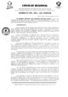 Vista preliminar de documento Acuerdo de Consejo Regional N°070-2011