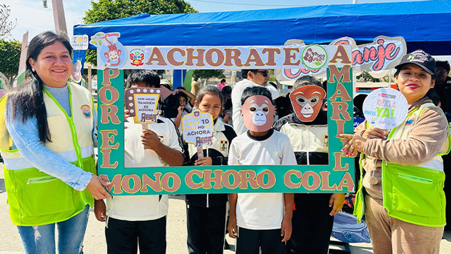 En celebración a los 50 años del mono Choro de cola amarilla,  charla informativa donde: se habló del por qué debemos proteger al mono choro