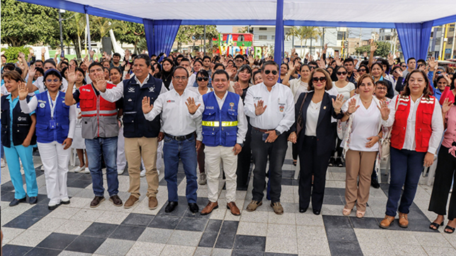 Lanzamiento de las intervenciones preventivo promocionales de los Actores Sociales en Lambayeque para el DU 007-2024