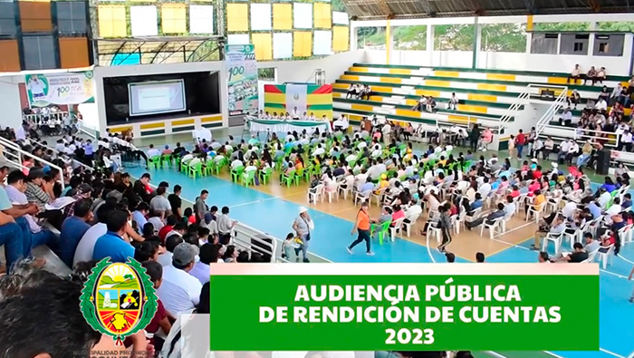 La Municipalidad Provincial La Convención invita a la gran audiencia pública de rendición de cuentas 2023
