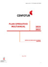 Vista preliminar de documento Plan Operativo Multianual 2025 - 2027 (Anexo de la RJ-072-2024-CENFOTUR/J)