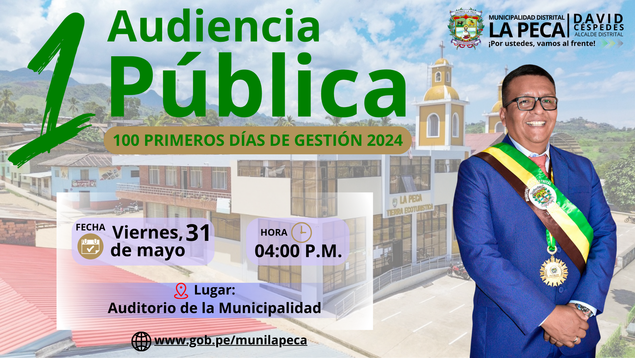 Invitación a primera audiencia pública de rendición de cuentas 2024