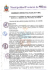 Vista preliminar de documento Ordenanza Municipal N° 036-2017-MPC