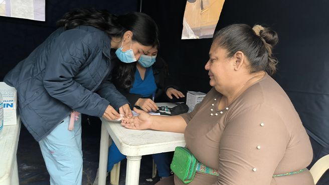 Minsa: Diris Lima Sur despliega campaña de salud integral en Villa María del Triunfo tras explosión