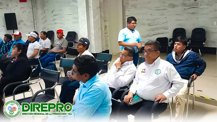 Reunión informativa sobre limites entre Ica y Arequipa.