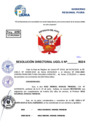 Vista preliminar de documento Resolucion Directoral N° 003423-2024