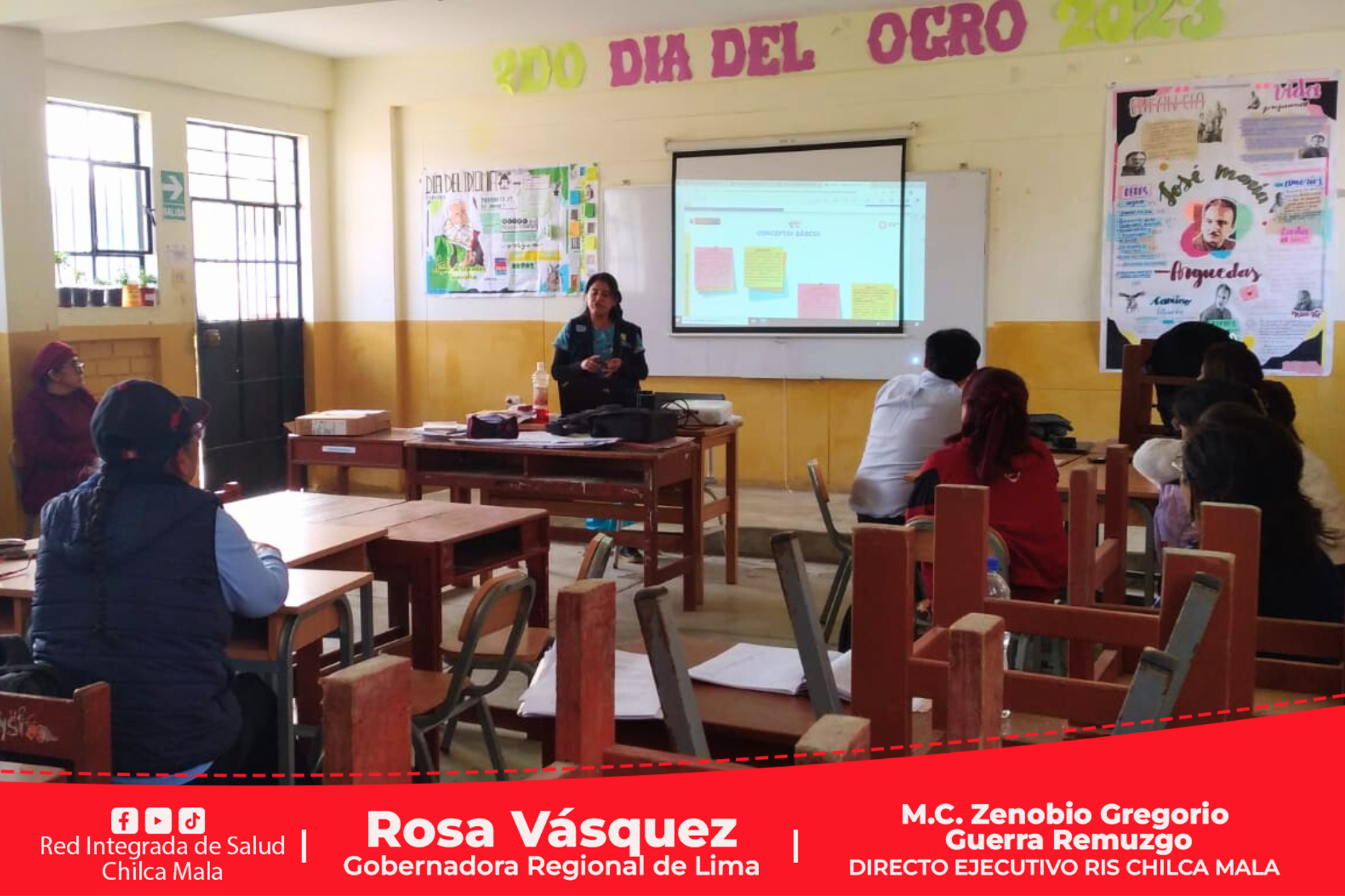 Capacitación a docentes sobre alimentación de niños, niñas y adolescentes; asimismo sobre la actividad física.