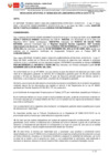 Vista preliminar de documento CONCEDER la LICENCIA POR MATERNIDAD con goce de remuneraciones a doña: MARYURI NATALY CASTILLO DAMIAN, con el cargo de OBSTETRA, trabajador del PUESTO DE SALUD TRES BATANES, personal Contratado bajo el Régimen Especial Decreto Legislativo 1057