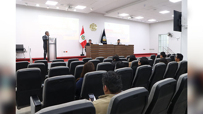  Jueces y trabajadores judiciales participaron en el  inicio del Programa de Capacitación del área Penal de la Corte Superior del Callao