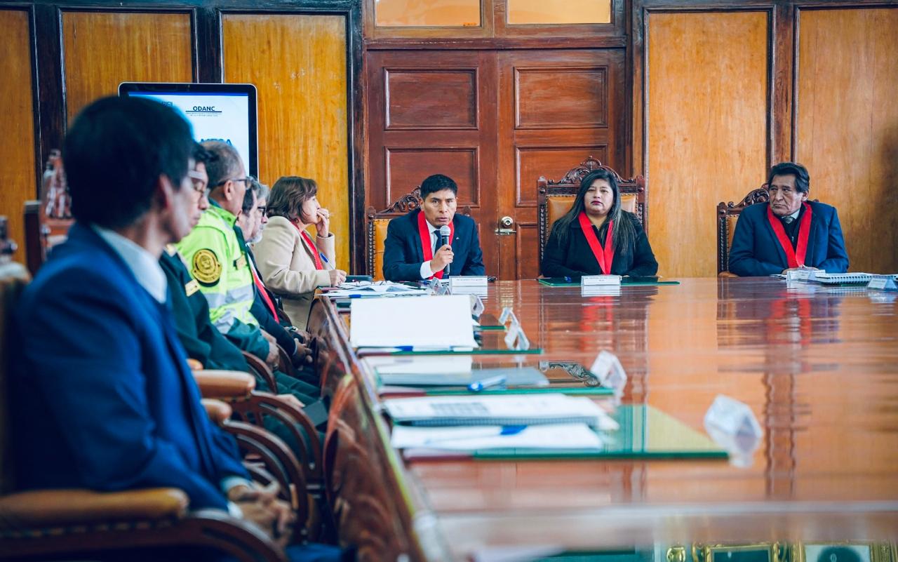 Con éxito se desarrolló Primera Mesa de Trabajo por la Transparencia en la Administración de Justicia