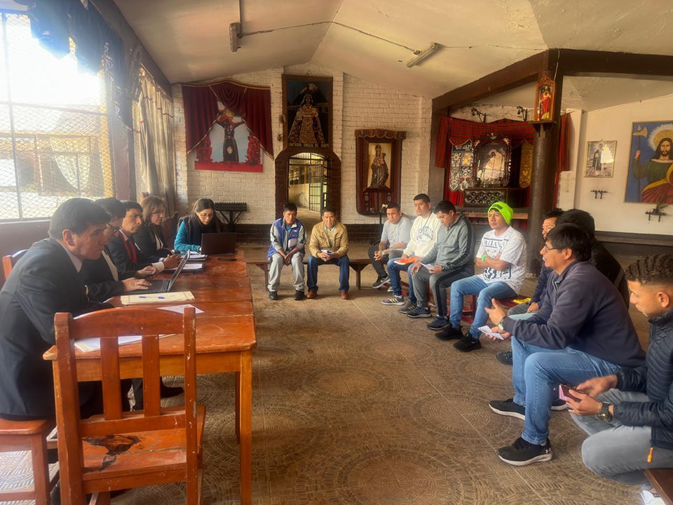 ODANC - Cusco se reunió con delegados de Pabellones del Penal de Quencoro