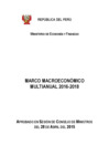 Vista preliminar de documento Marco Macroeconómico Multianual 2016-2018