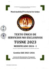 Vista preliminar de documento TUSNE 2023 MODIFICADO 2024  -I