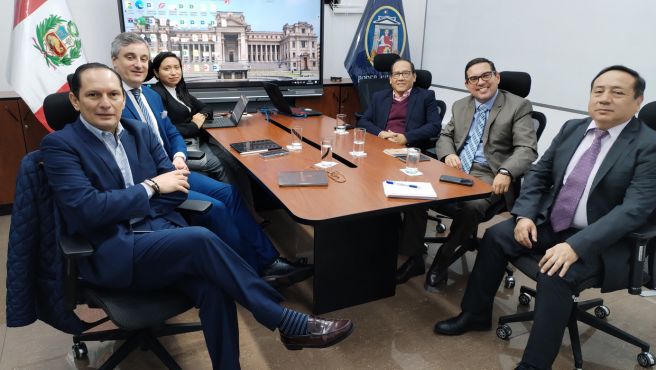 Funcionarios del BID, sostuvieron reunión con la oficina de coordinación de proyectos del Poder Judicial