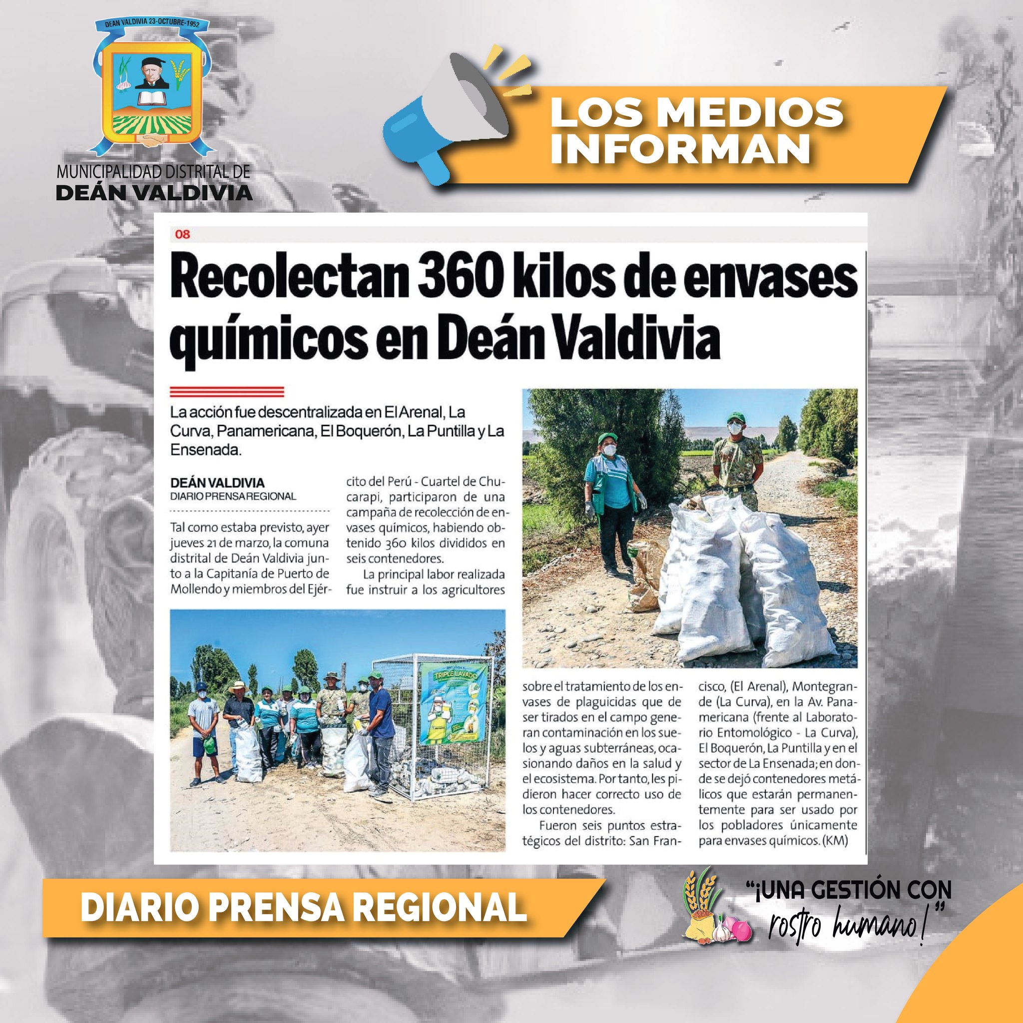 campaña de recolección de envases 