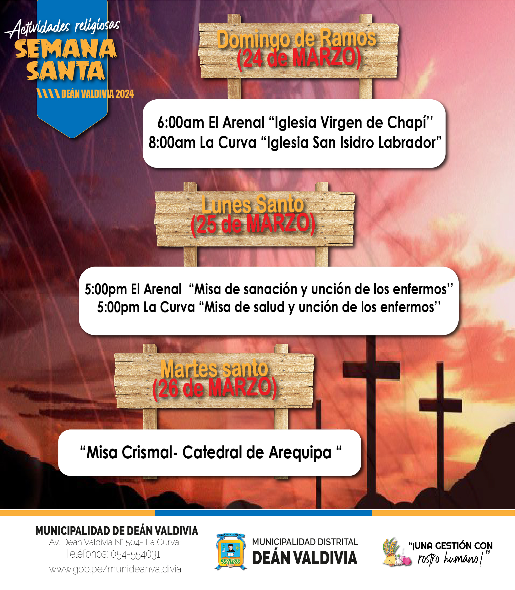 Programación de Semana Santa