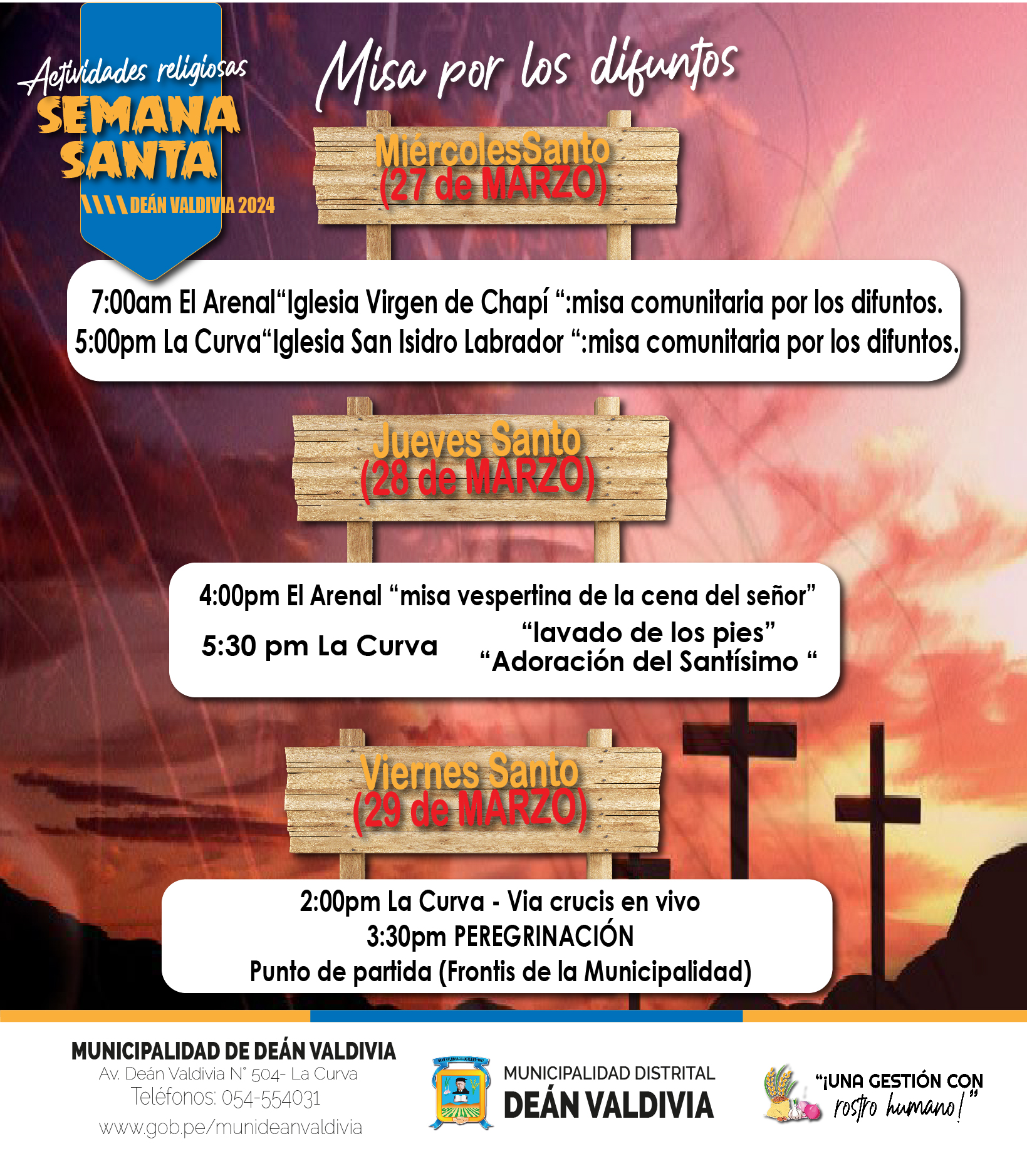 Programación de Semana Santa