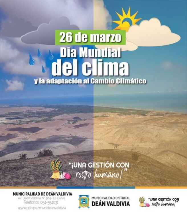 Día Mundial del Clima y la Adaptación al Cambio Climático