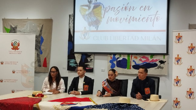 “Pasión en movimiento”: Consulado promueve el conocimiento sobre la marinera en Milán