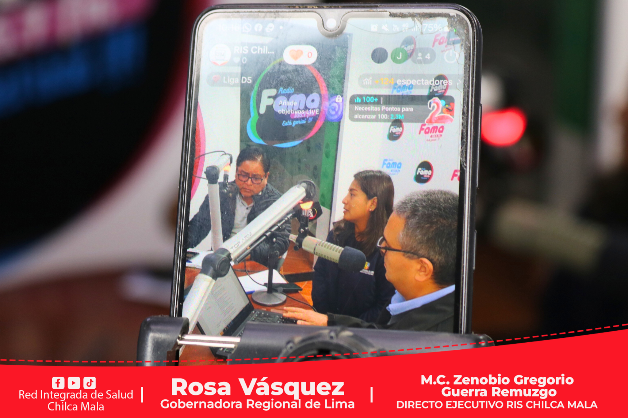 RIS Chilca Mala fortalece campaña informativa sobre dengue
