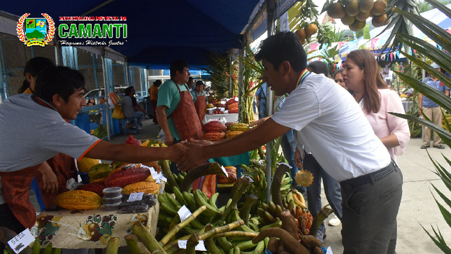 La Municipalidad de Camanti, llevo a cabo la primera feria agropecuaria y gastronómica en Camanti - Quincemil