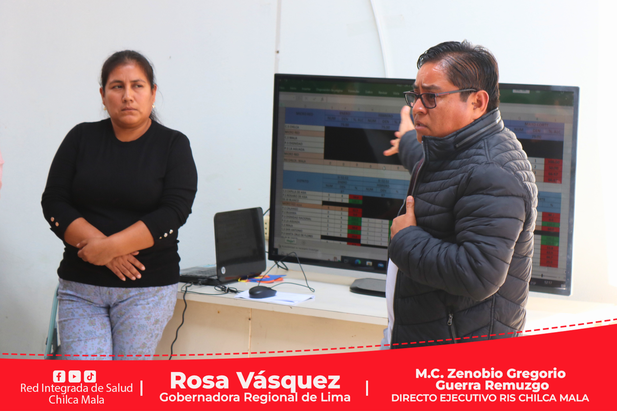 RIS Chilca Mala socializa resultados de indicadores del convenio FED