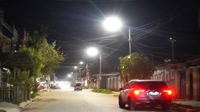 Electrocentro instala moderna iluminación en 25 cuadras del distrito de Chilca